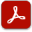 Adobe Acrobat Reader simgesi